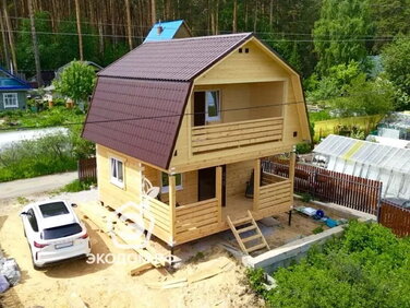 Дачный домик 6x6
